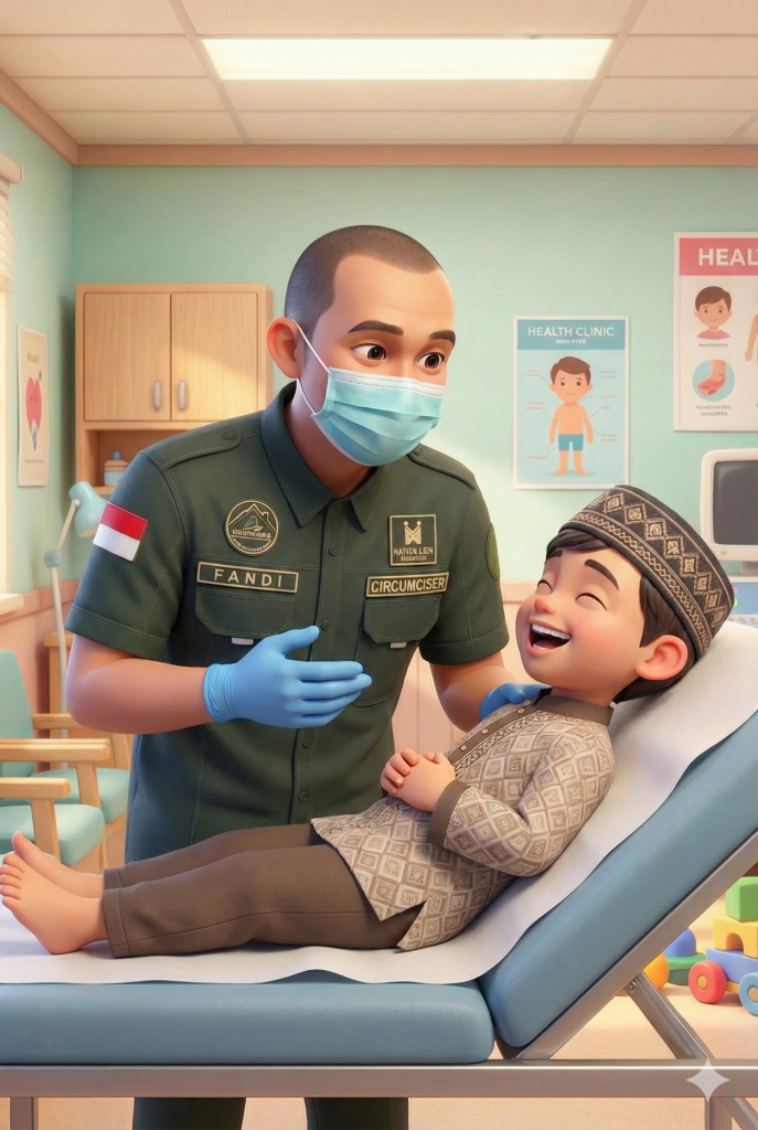 Khitan Makassar Ditangani Tenaga Medis Berpengalaman dan Berstandar Kesehatan